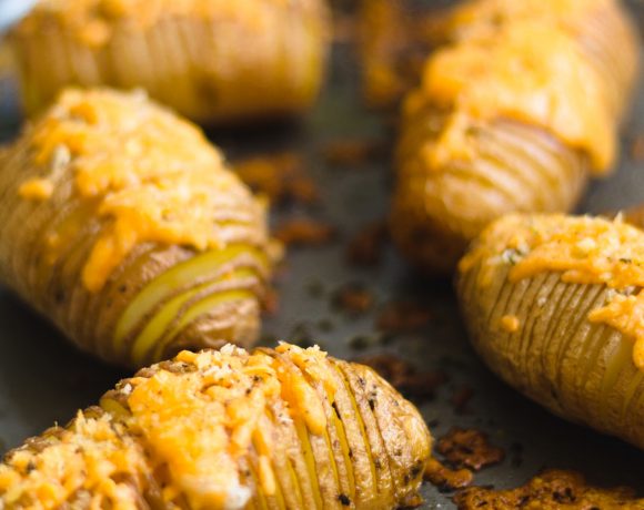 Batatas hasselback 4