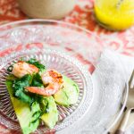 Salada de abacate com camarão 9