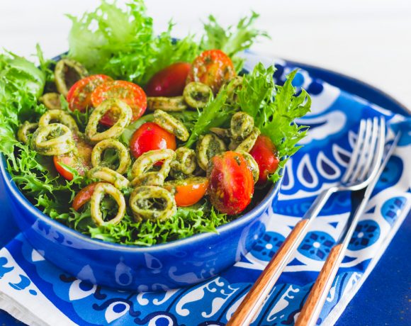 salada verde com lulas e tomate 2